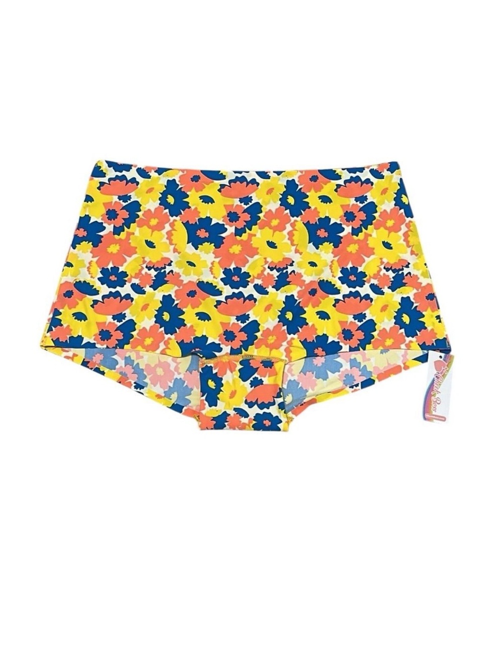 Cheek Boss Bright Floral Seamless Brief Panty NEW Size XL